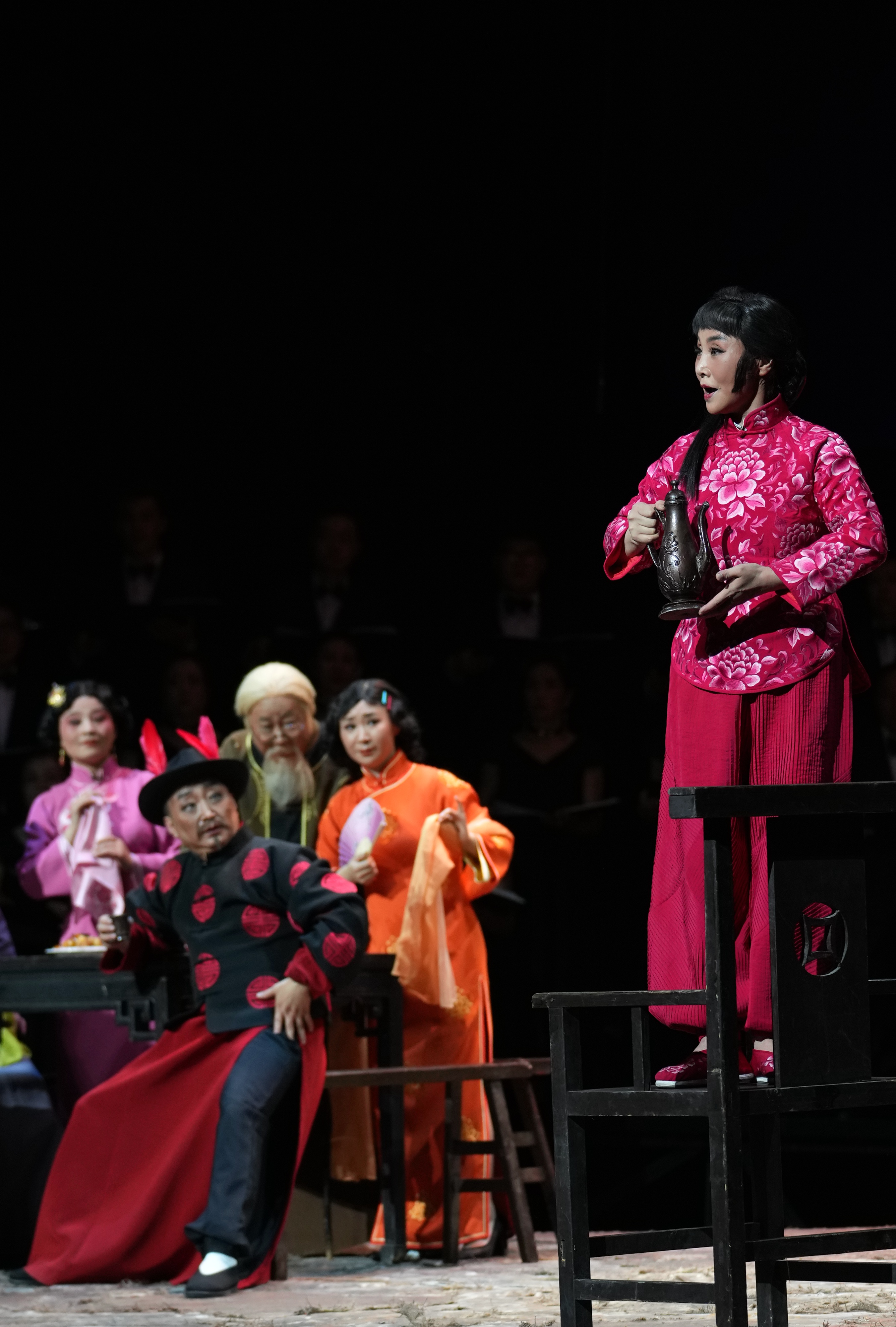 秦腔现代戏《王贵与李香香》西安上演(2)