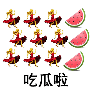 炎炎夏日,你准备好吃瓜了吗?emoji全套吃瓜表情包来啦