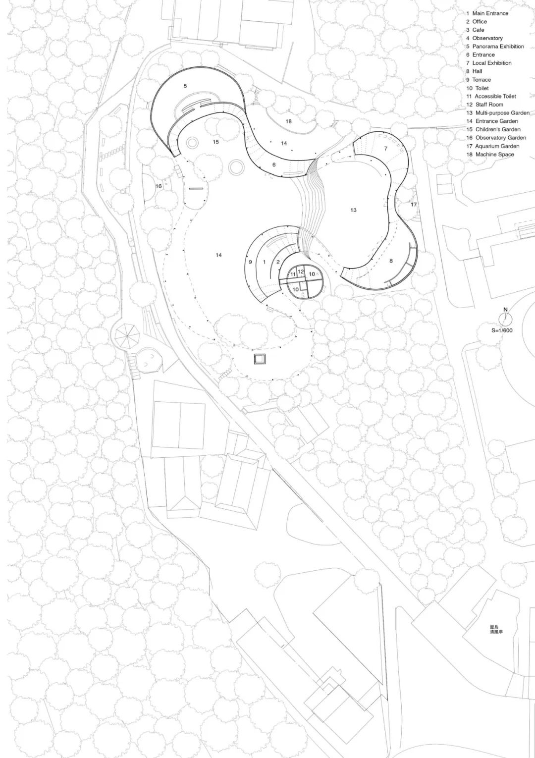 日本濑户内海国家公园打造的"透明栈道"