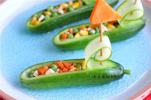 年夜菜"一帆风顺",家有孩子快准备,新的一年,顺风又顺水!