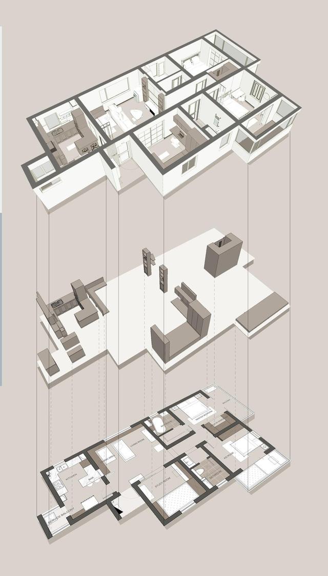上海夫妻的新房,干净不是因为老婆会收拾,全是设计的功劳