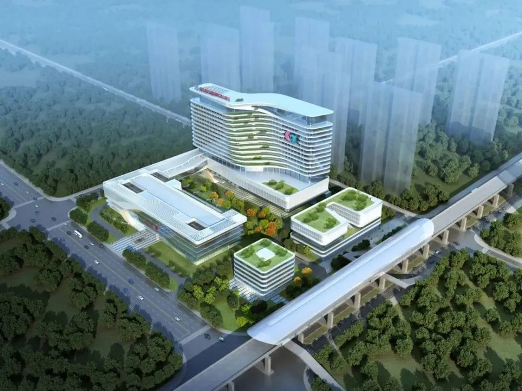 湖北省妇幼保健院新建的洪山院区位于湖北省武汉市洪山区白沙三路与烽