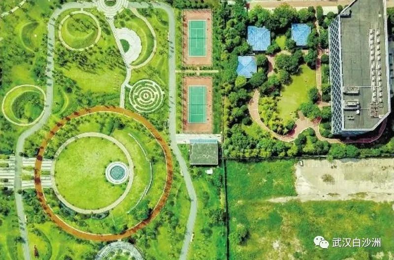 白沙洲又多了一个新公园,预计明年下半年完成!