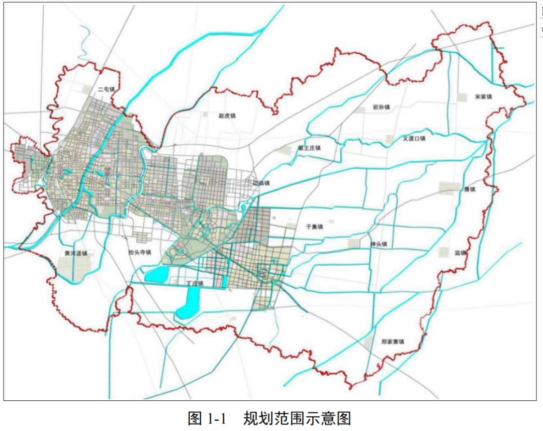 德州陵城区规划图图片