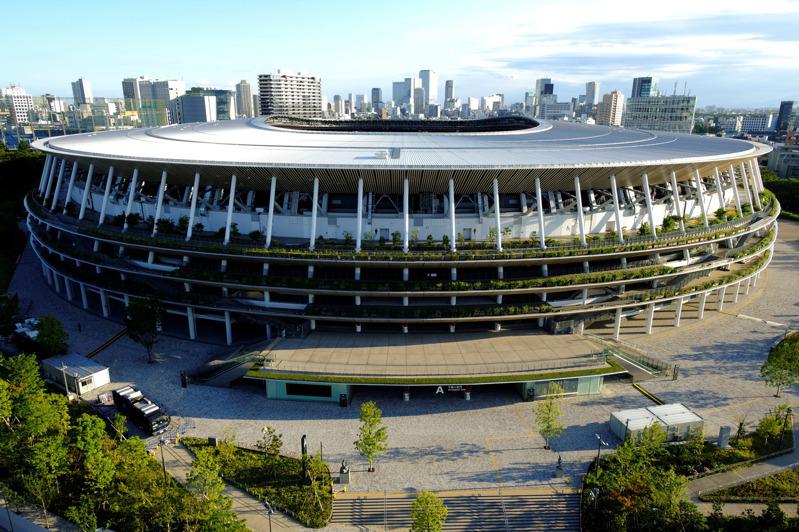 东京奥运主会场「新国立竞技场」路透