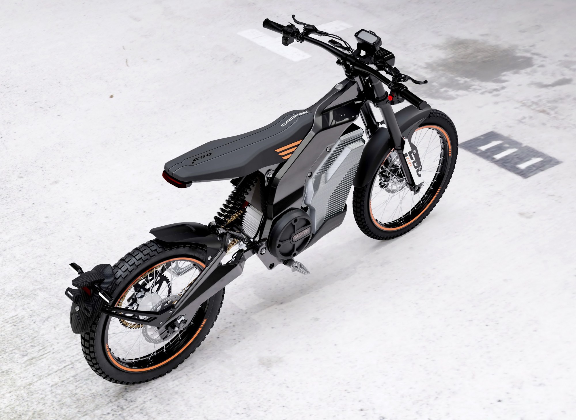 f80 全地形电动越野车一个总部位于重庆,名为 caofen 的新品牌