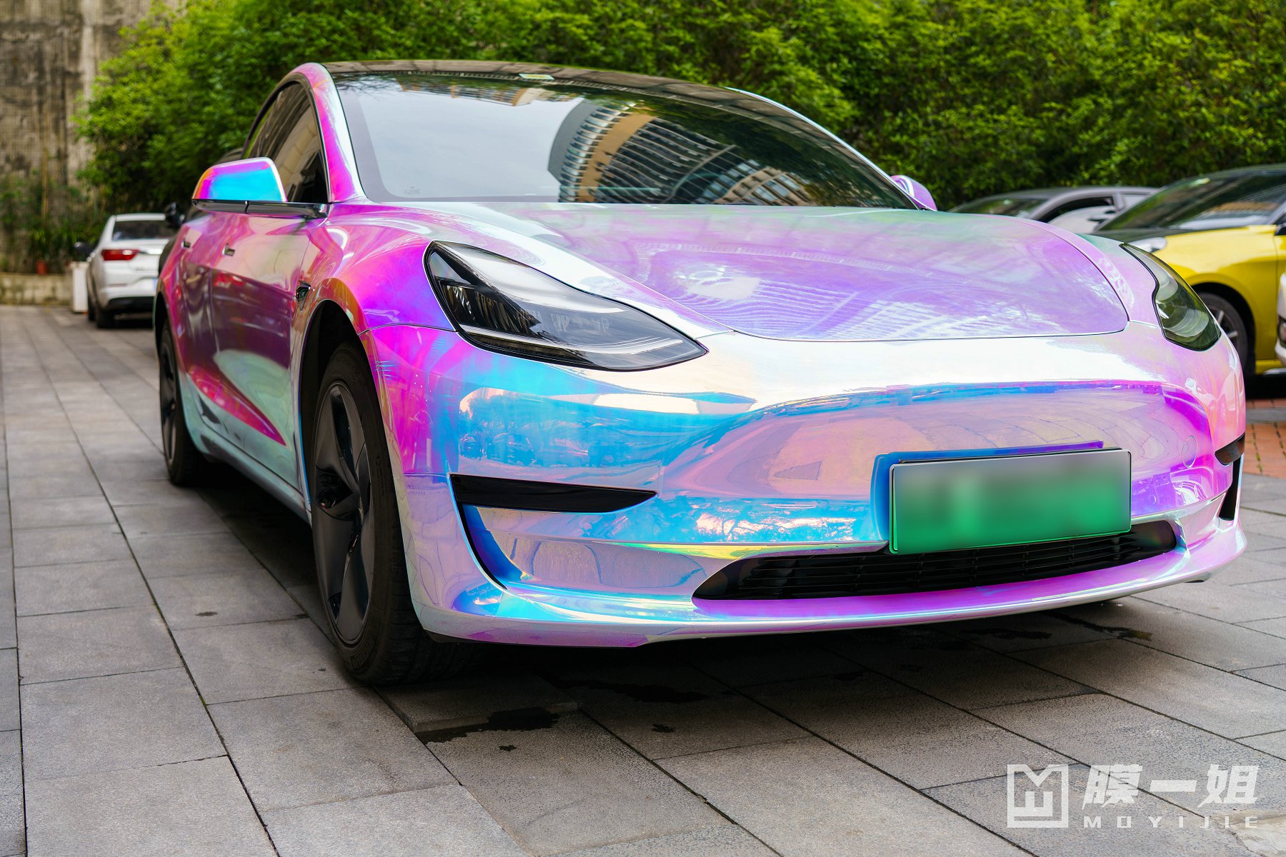 汽车改色贴膜案例分享|汽车贴膜颜色效果图