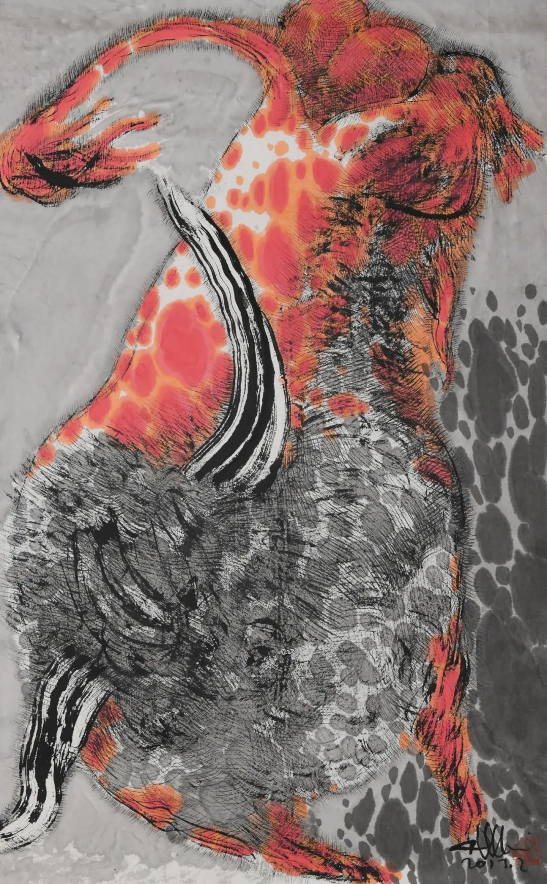 关玉良书画作品——中国牛系列|北京银座在线