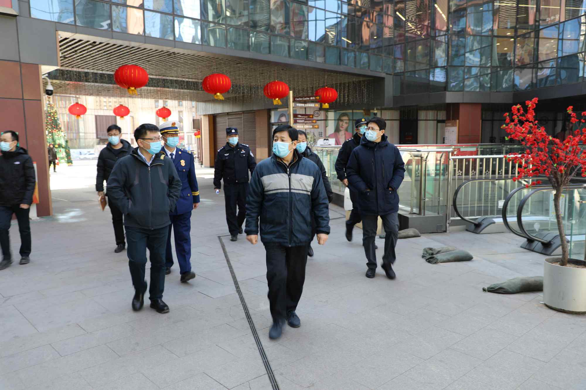 门头沟区长付兆庚"四不两直"检查疫情防控等相关工作