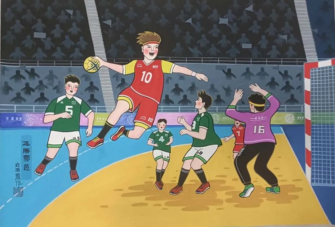 鄠邑区十四运会系列农民画发布