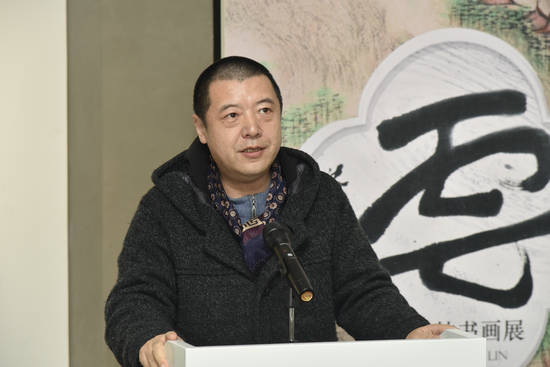 "云——周祥林中国书画作品展"在北京杏坛美术馆隆重开幕