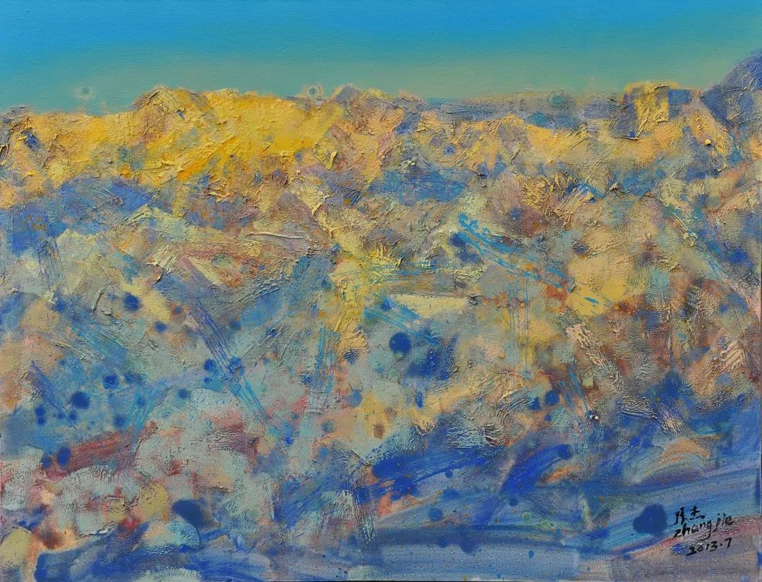 张杰绘画艺术方法论不断打开的意义间隙