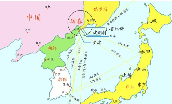 扎鲁比诺港靠近海参崴,为何是不冻港?