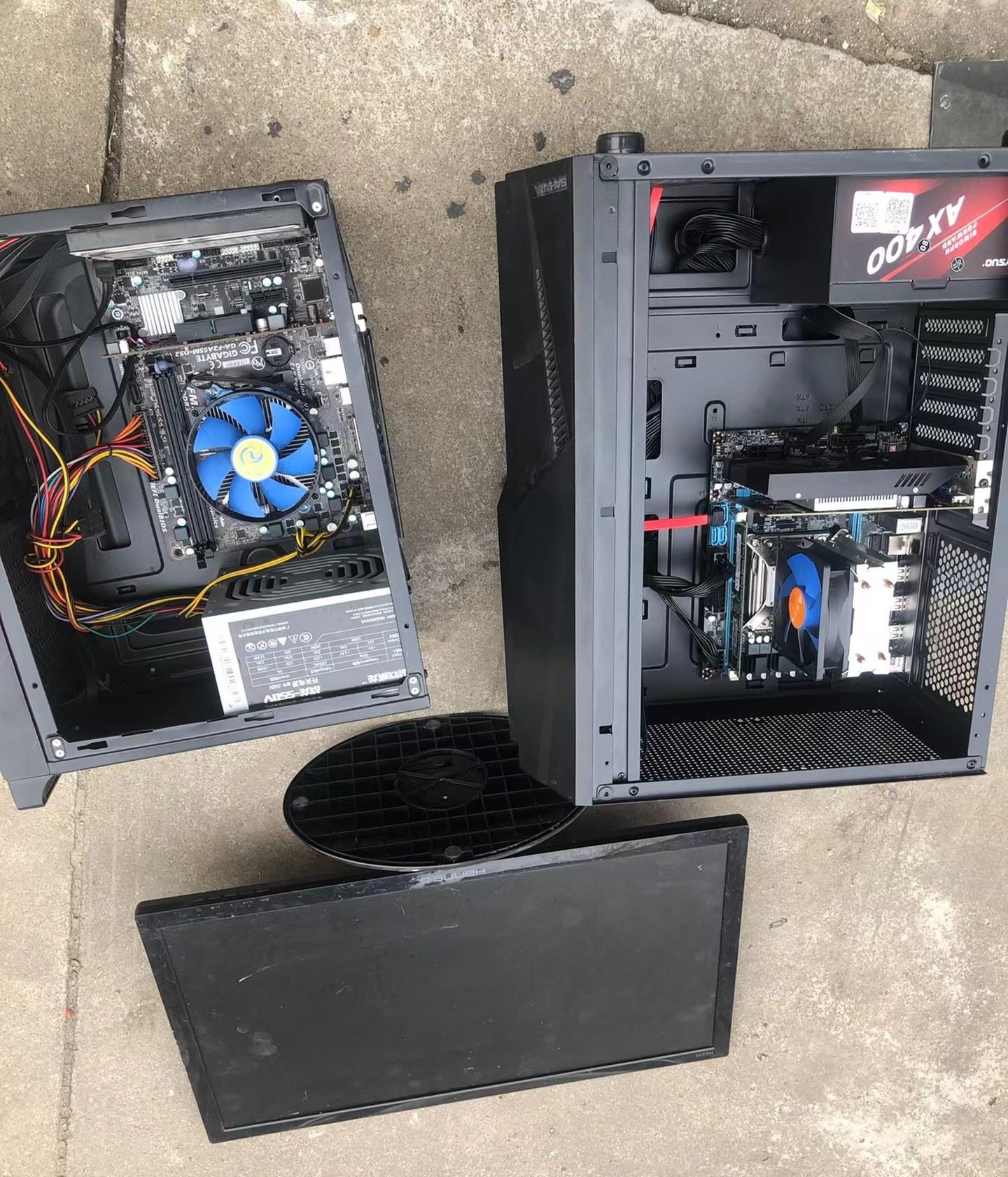 某宝捷硕官方店——坑小白毫无底线,1300元卖绿伟达gtx1050主机