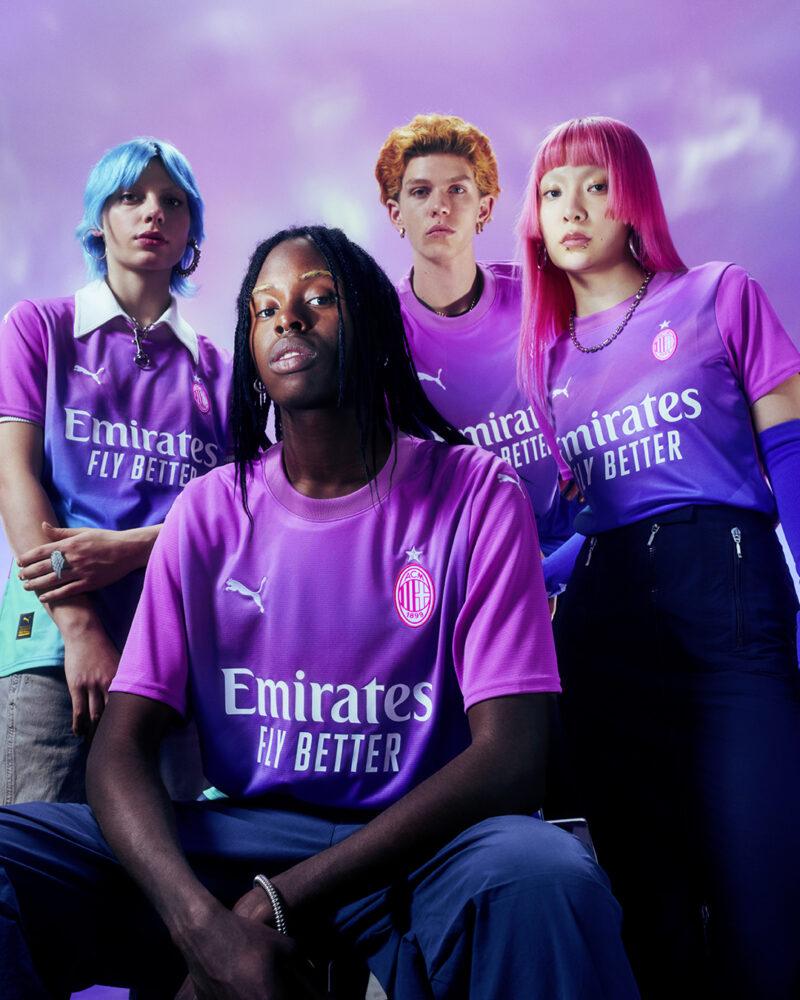ac米兰发布23/24赛季第三套球衣,颂扬多样性文化