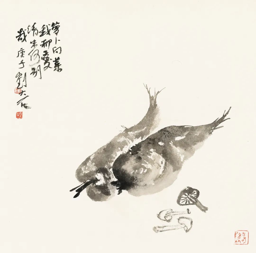 刘文杰国画花鸟画作品欣赏