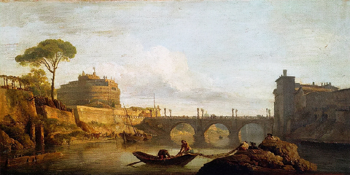 18世纪法国杰出的风景画大师,克洛德·约瑟夫·韦尔内油画欣赏