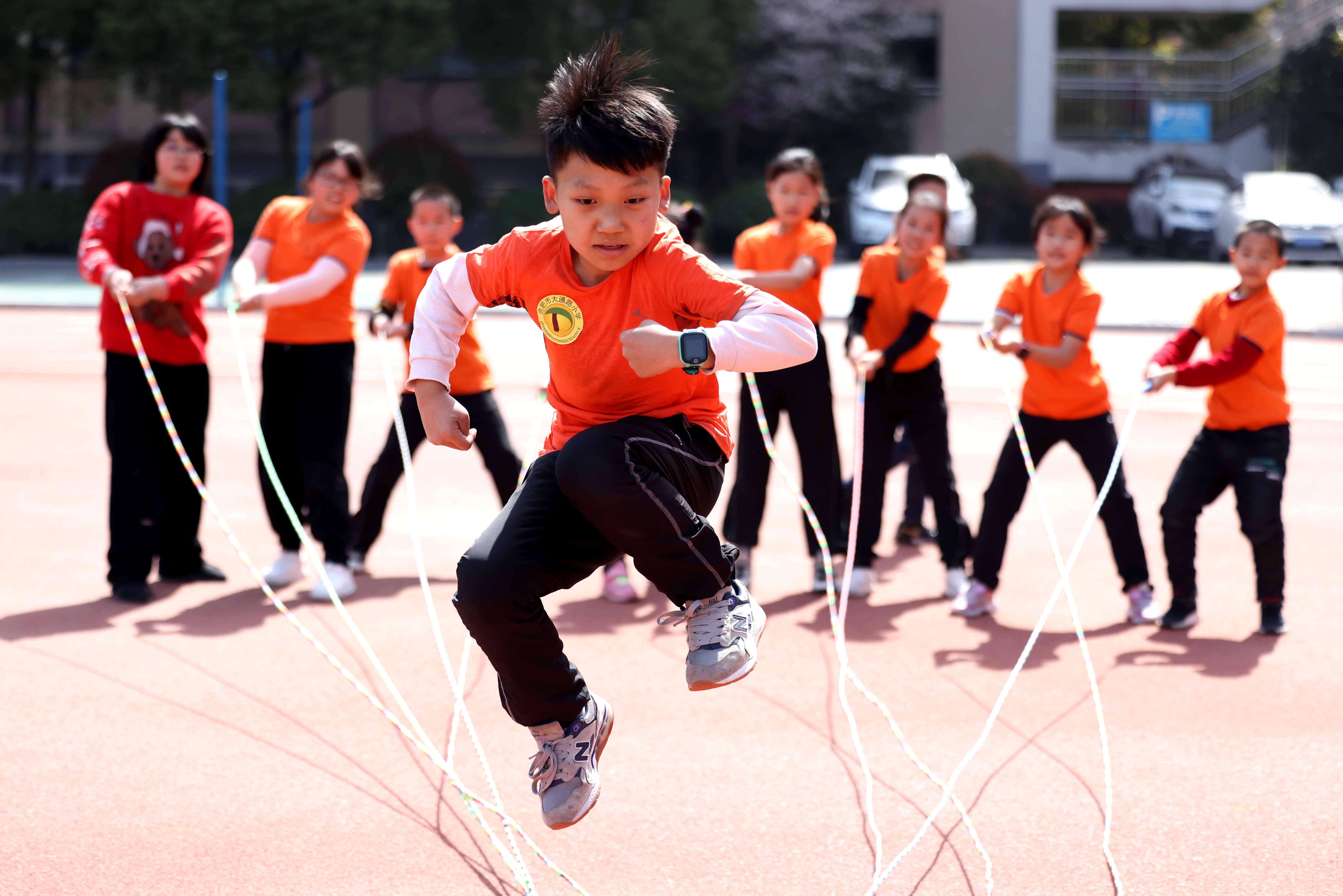 花样跳绳"韵动"校园(5)
