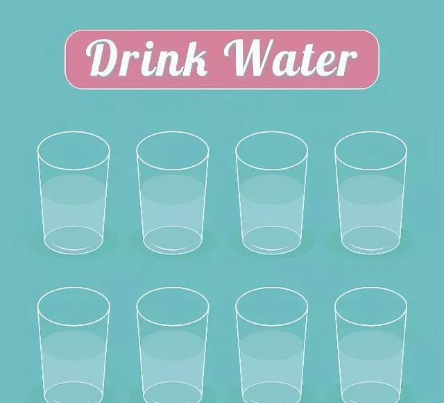 八杯水广告图片