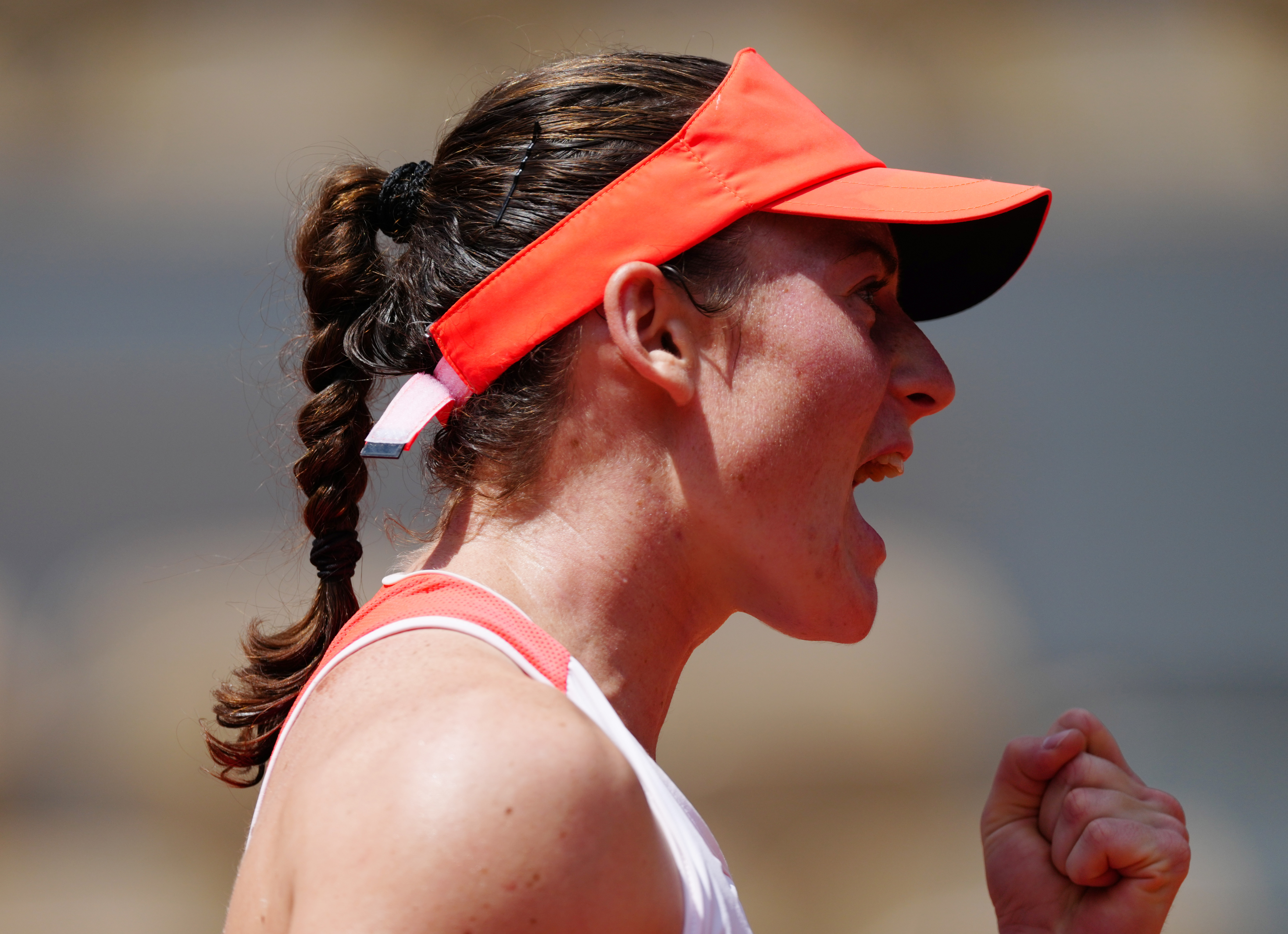 网球——法网:齐丹谢克晋级四强