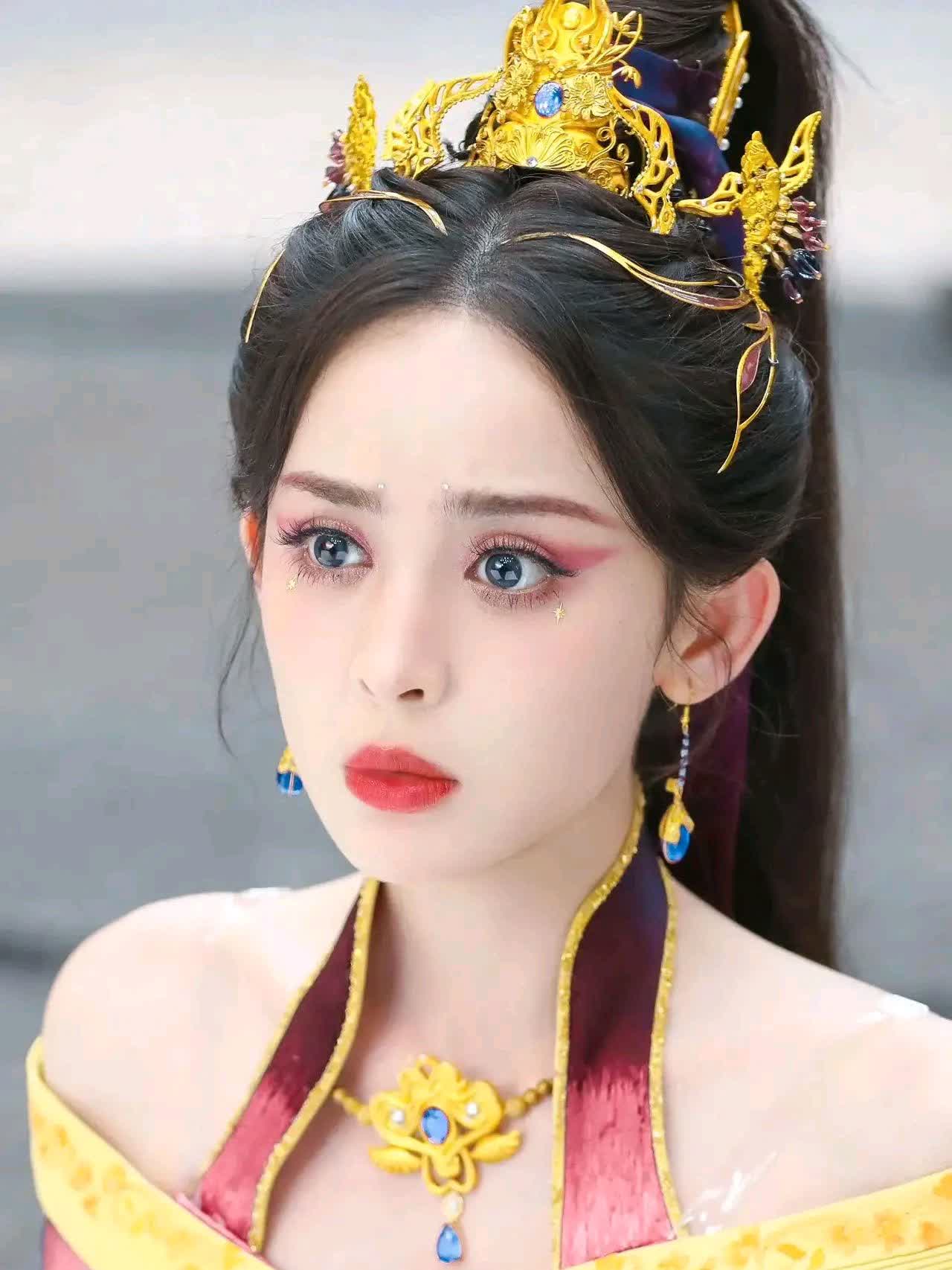 好漂亮,古力娜扎一直都是我心里仙女的样子