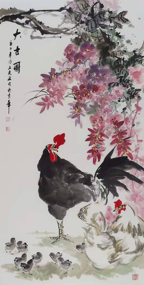 画家付庆五作品欣赏