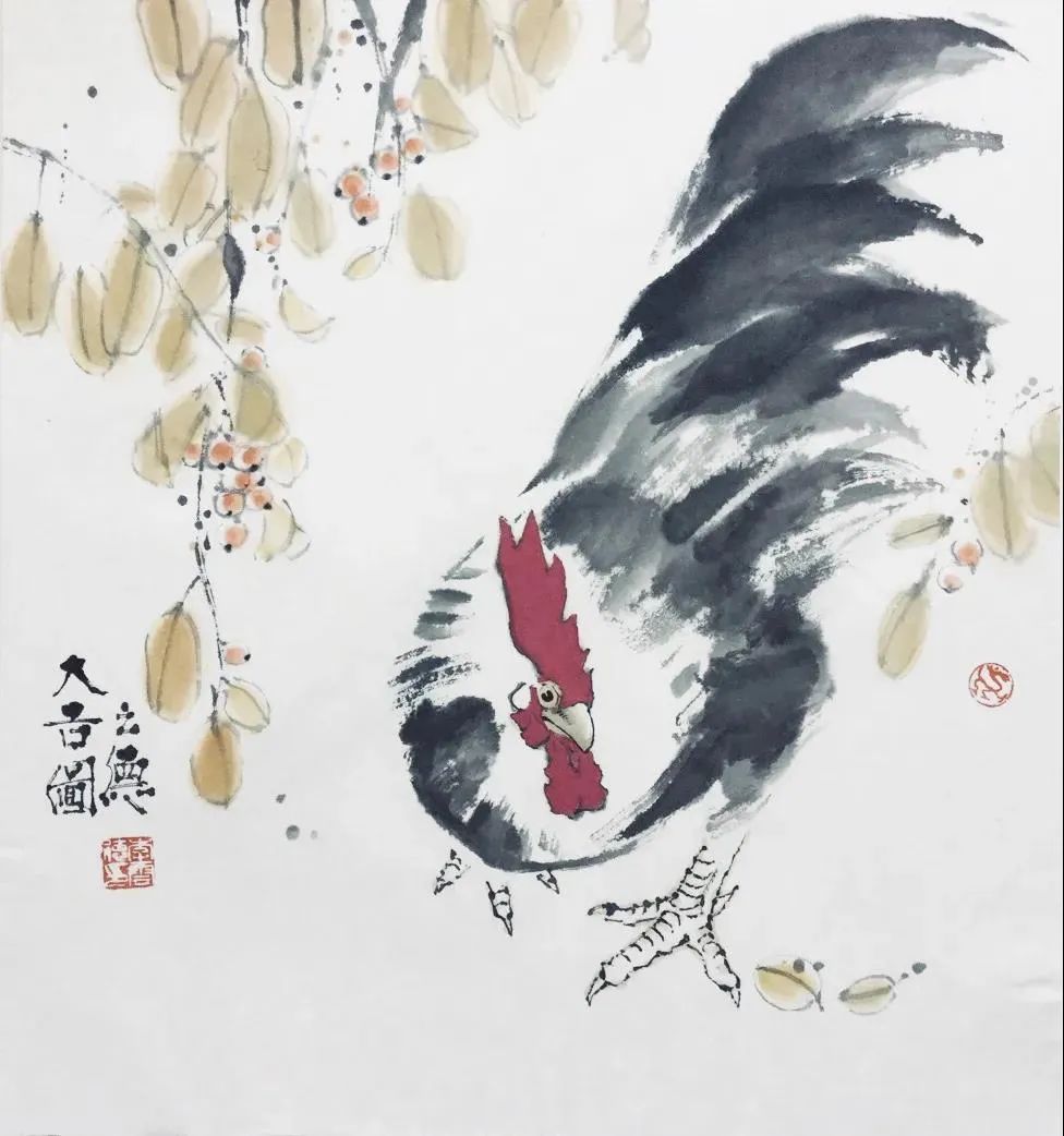 著名中国画画家李云德国画花鸟画作品欣赏