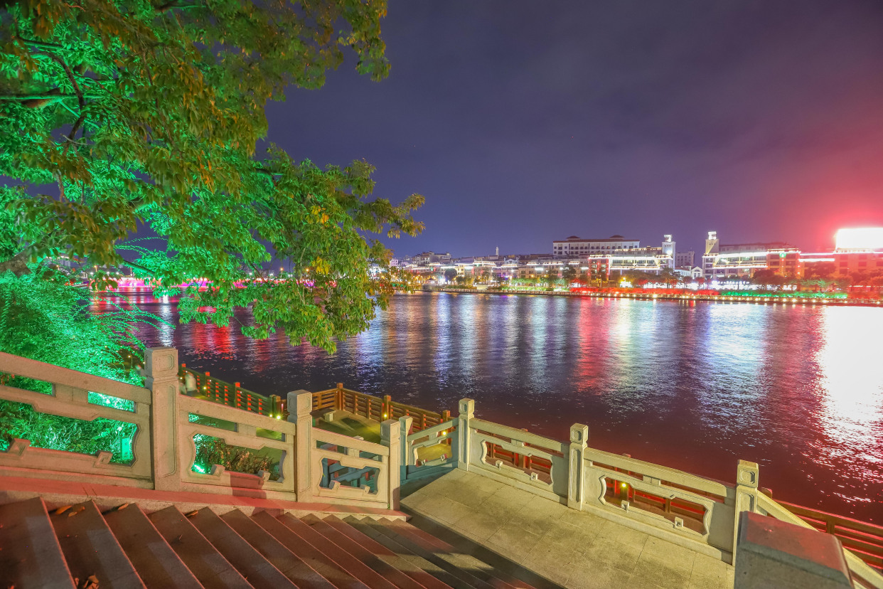 河源市夜景图片图片