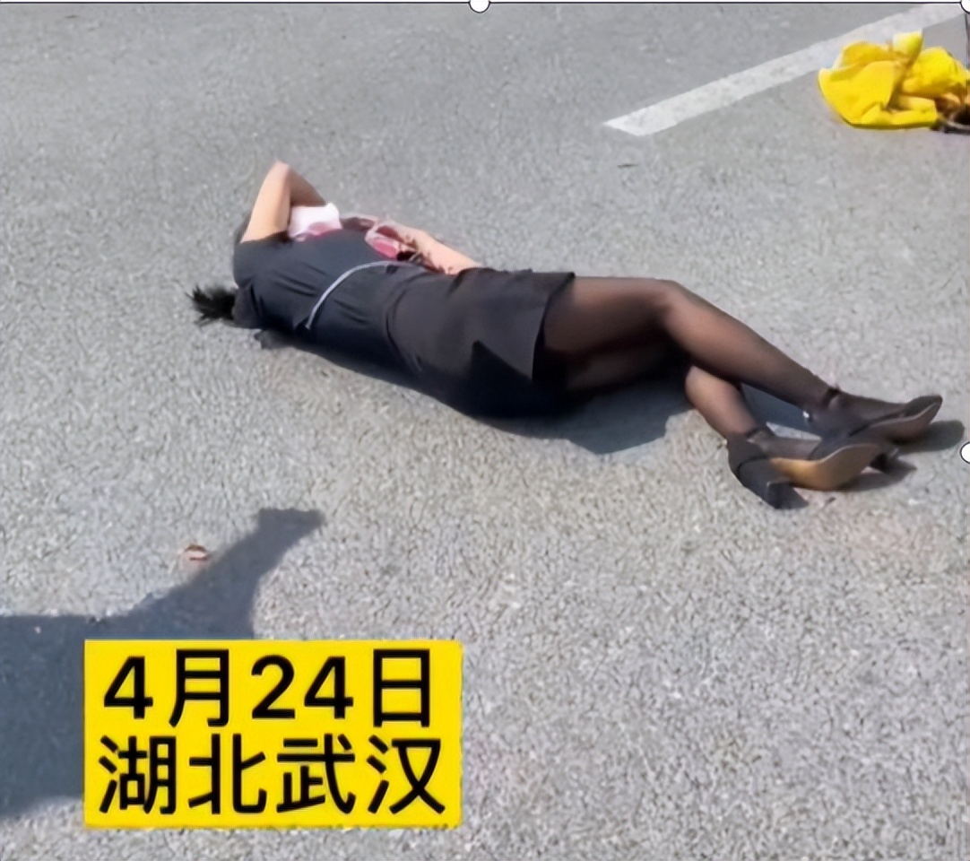 骑电动车女子身亡图片