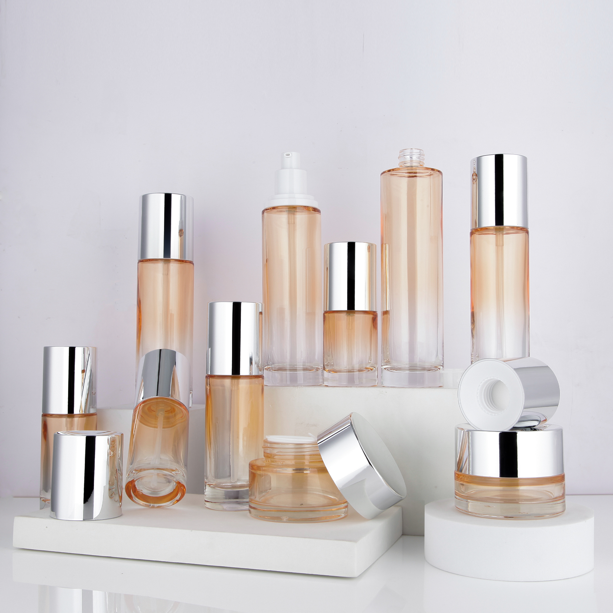 想换化妆品新包材?喷涂玻璃瓶美翻了~用颜值掏空你的钱包