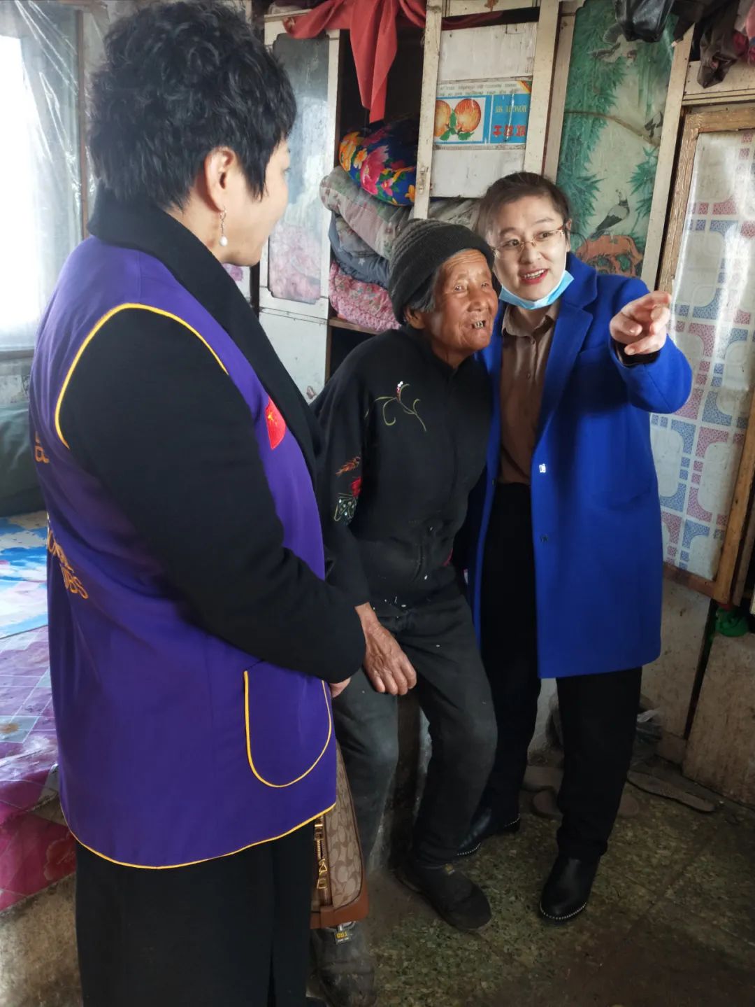 牡丹江市阳明区开展重阳送关爱活动