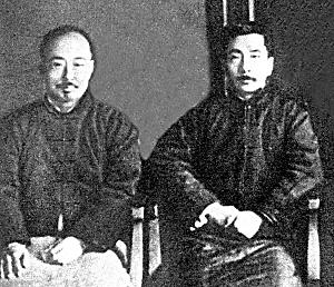 住在宣武门外绍兴会馆的周作人,周树人两兄弟就是钱玄同想要争取的