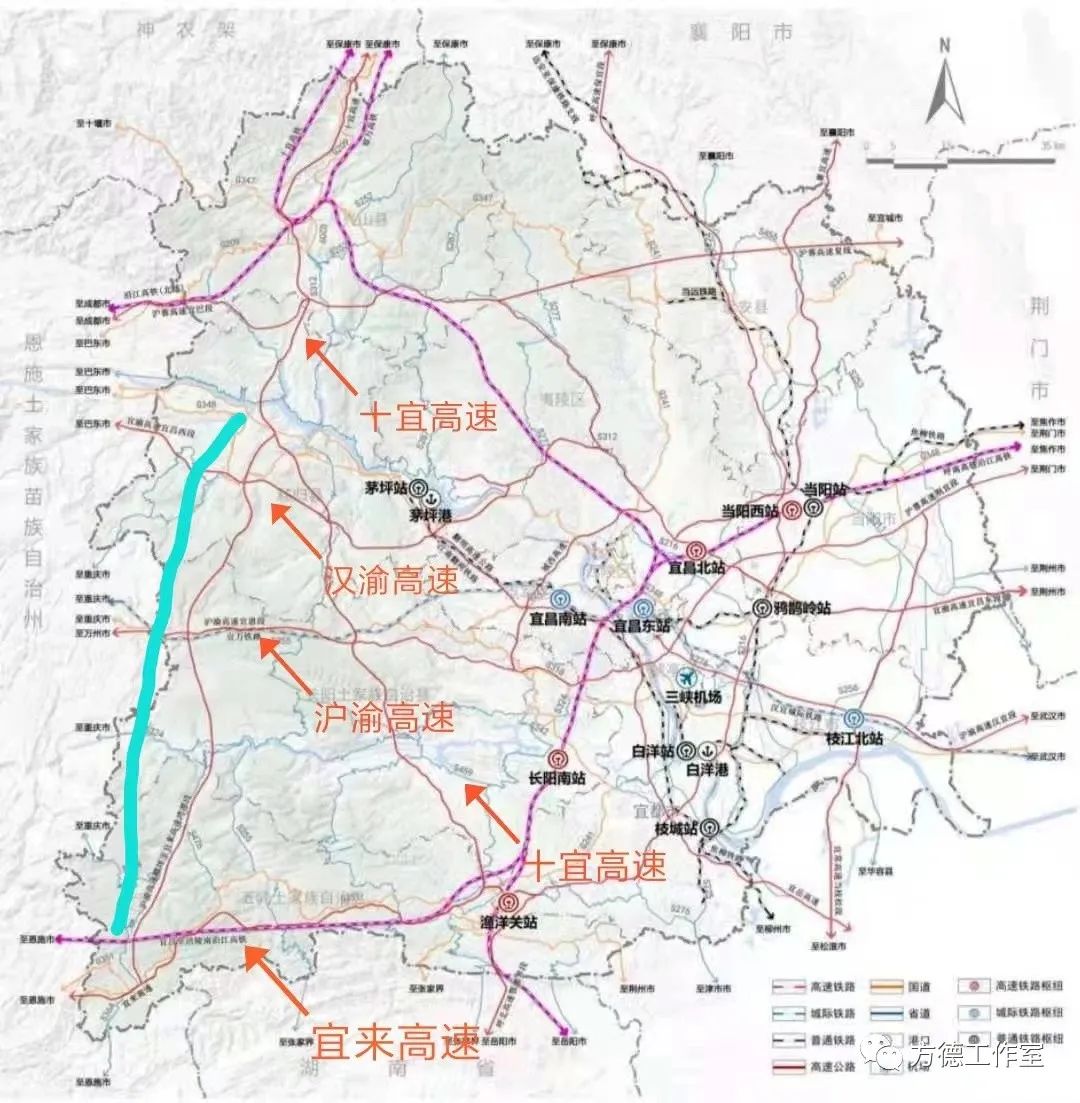 十宜高速公路线路图图片