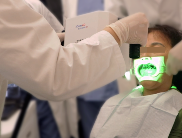 北极星口腔数字化种植面扫黑科技"icam4d口外扫"星突破