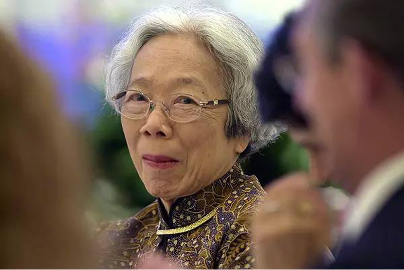 要说政坛贤妻,榜单上必须有新加坡开国总理李光耀之妻--柯玉芝的一席