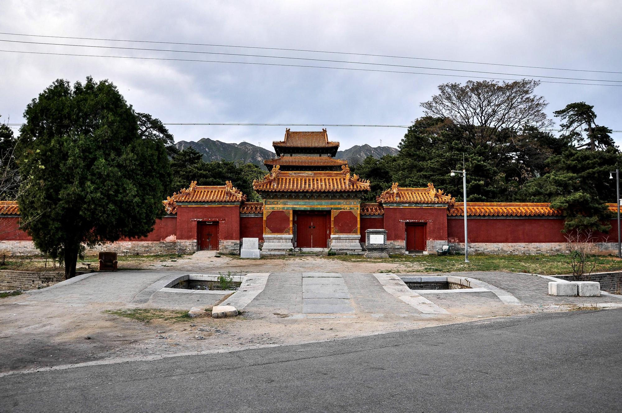 大龙悠长,砂水回环,十三陵之明仁宗献陵