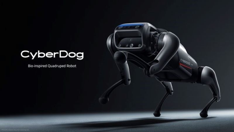 小米推出四足机器狗"cyberdog"