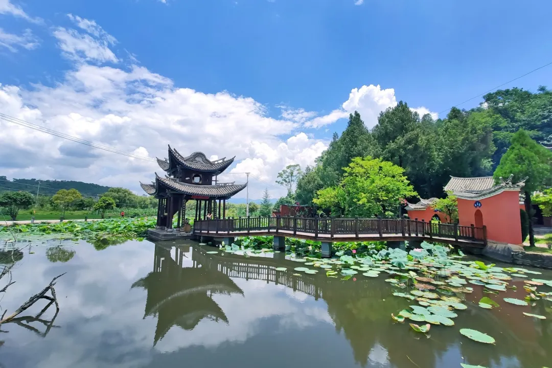 邓子龙在云南保山修建的濯缨亭.图源:图虫创意