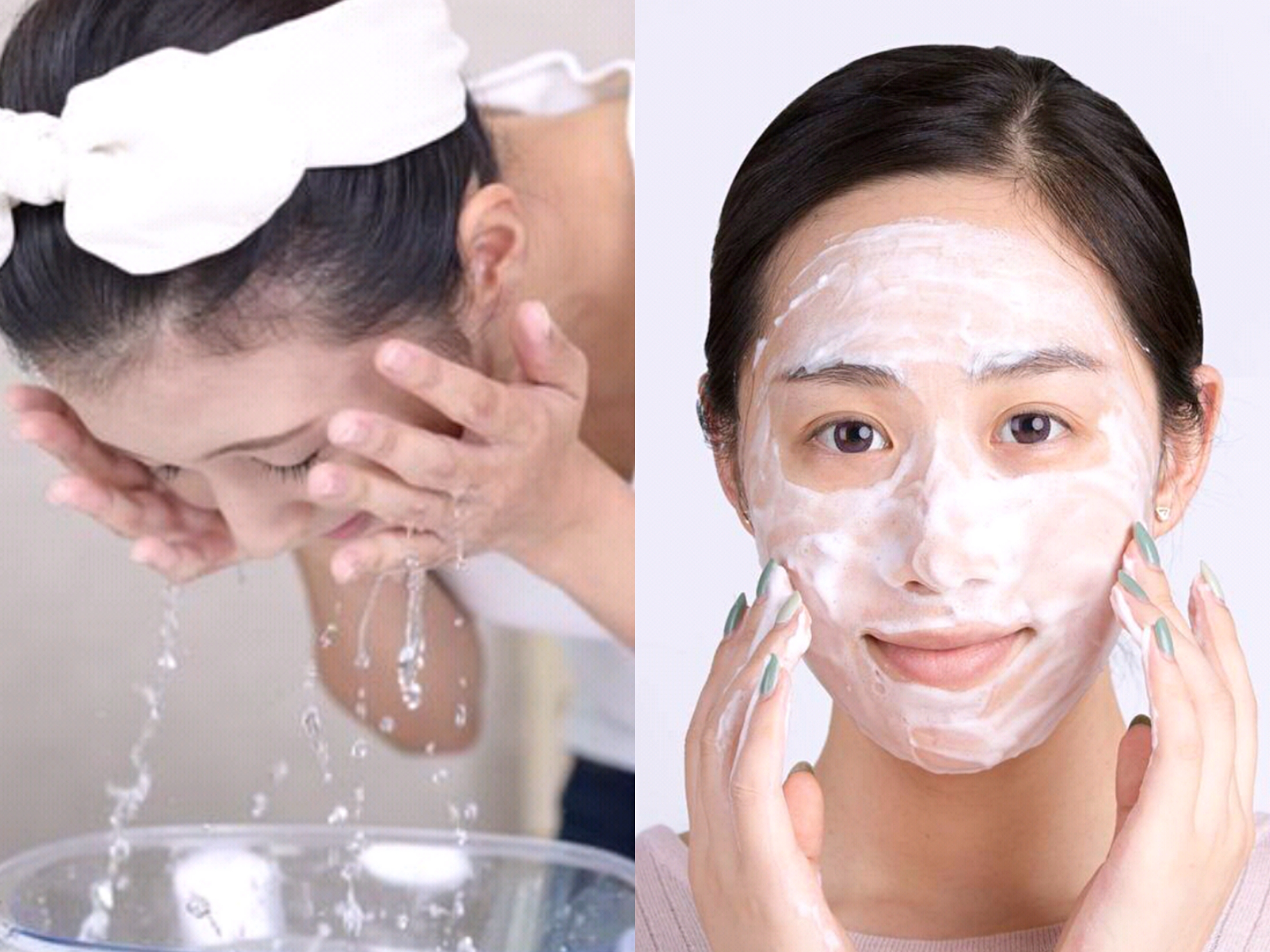 "长期清水洗脸"和"洗面奶洗脸",皮肤会有差距,很多人都不懂