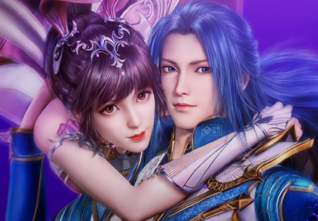 斗罗大陆:小舞端午节限定造型公开,绿色汉服加粉色披肩,太美了