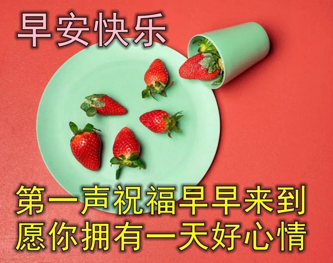 早晨给朋友的暖心问候语录,早上好温馨图片表情图