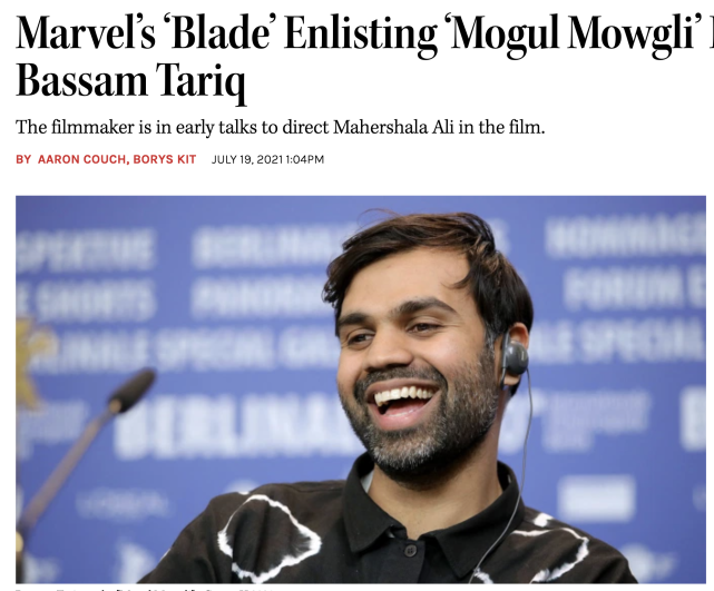 马赫沙拉:塔里克的创作理念符合《复联》,《刀锋》演员的片酬低