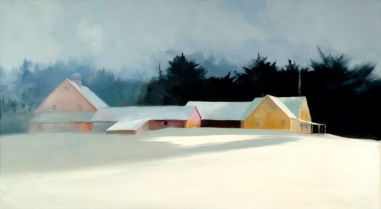 英国画家paul stone:极简恬静唯美的水彩风景欣赏