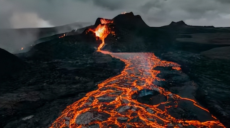 世界十大火山图片