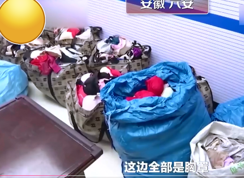 安徽一"内衣大盗"被抓住,9年偷了2409件内衣:习惯了,改不掉