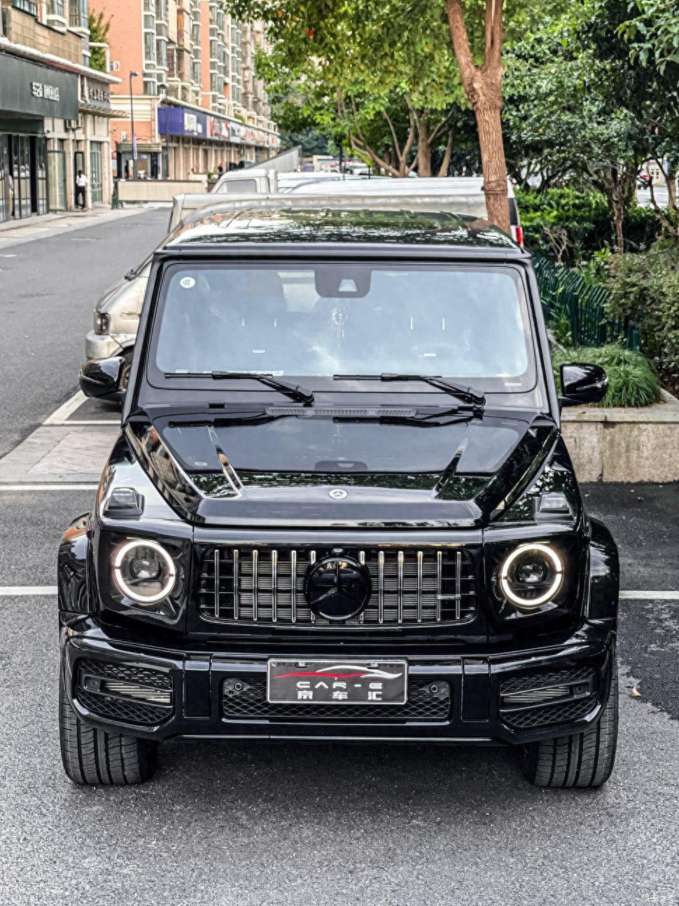 足不出户就可以升级座驾,奔驰g500升级暗夜特别版g63作业分享