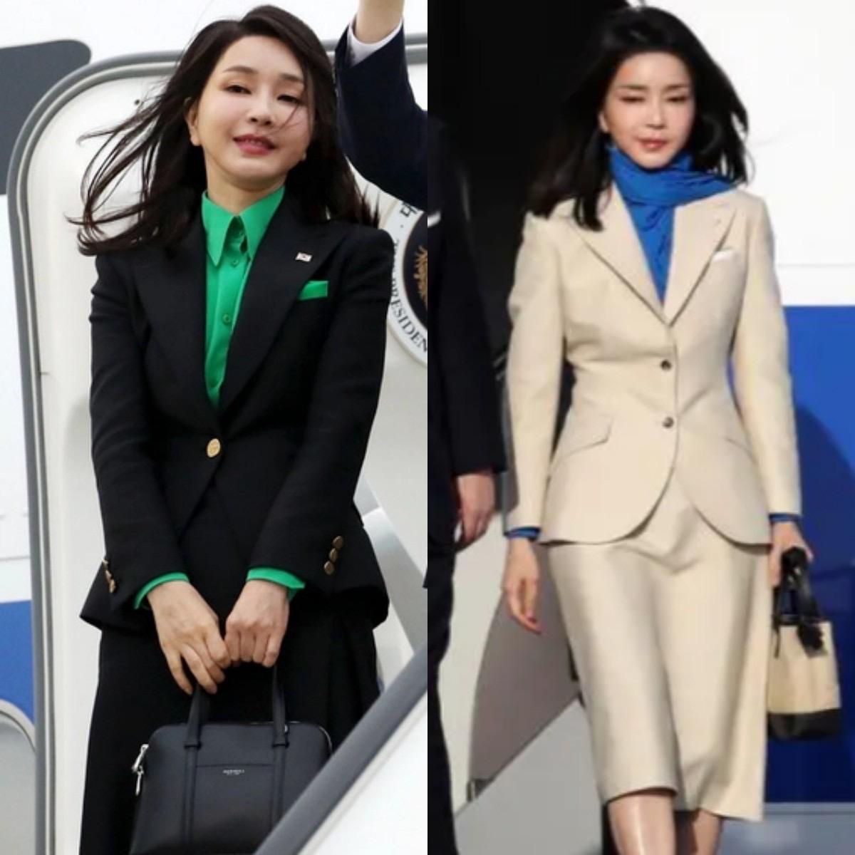 "韩国第一夫人"真的太惊艳!每套衣服穿搭都像走时尚秀,真漂亮