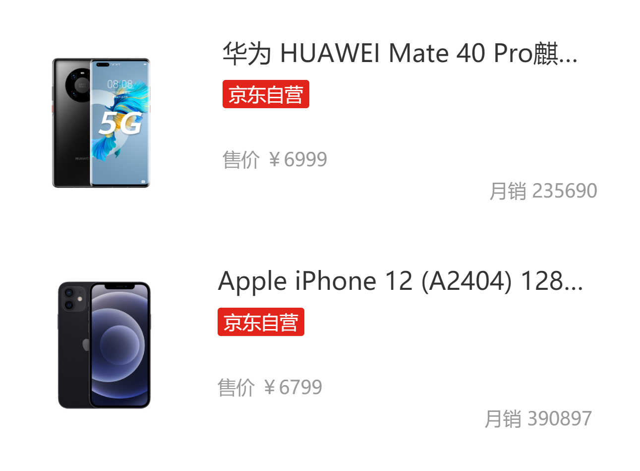 华为Mate 40销量出炉，iPhone 12更胜一筹，谁能拿下最终胜利？