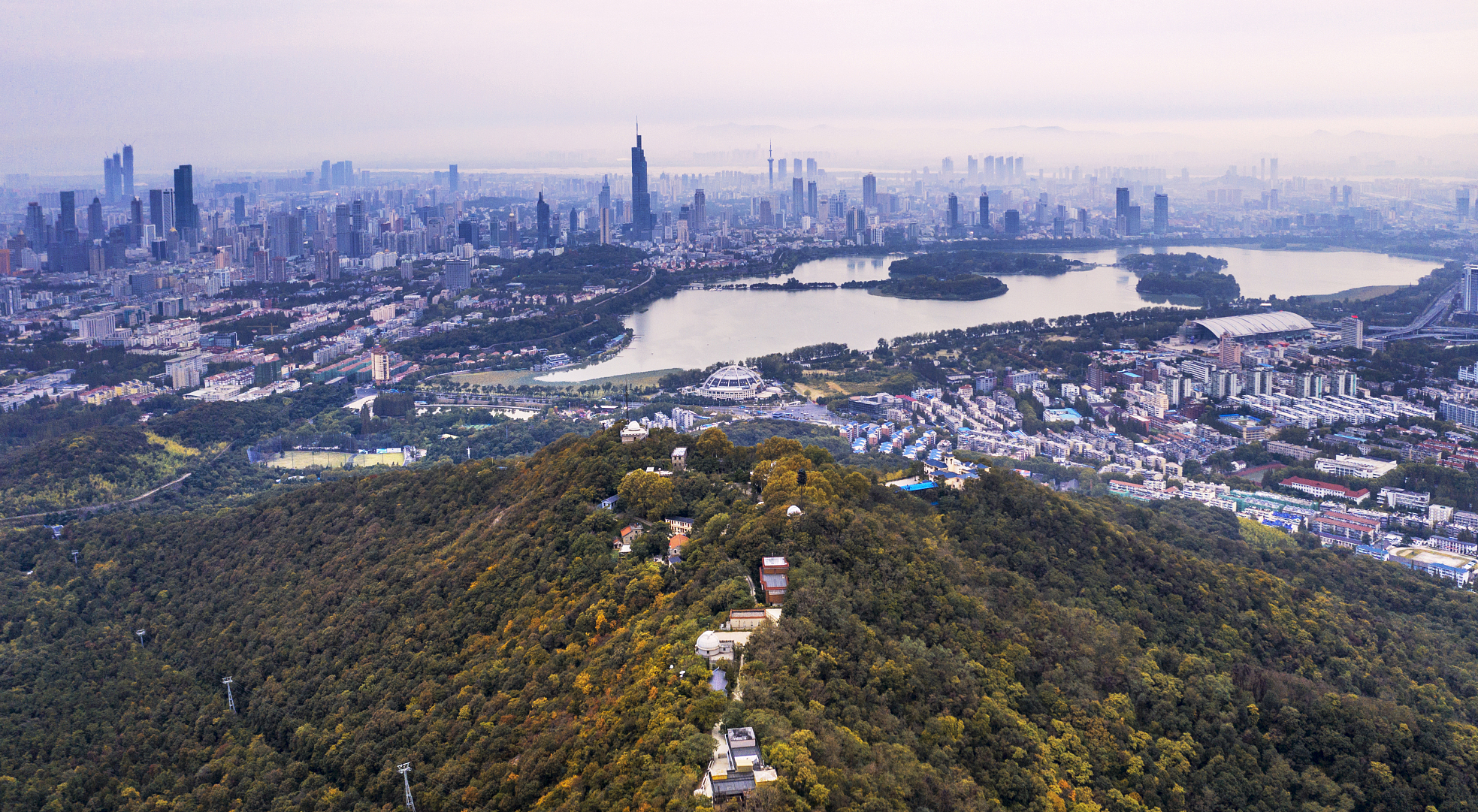 欣賞南京獨特夜景的秘密地標:紫金山觀景臺!