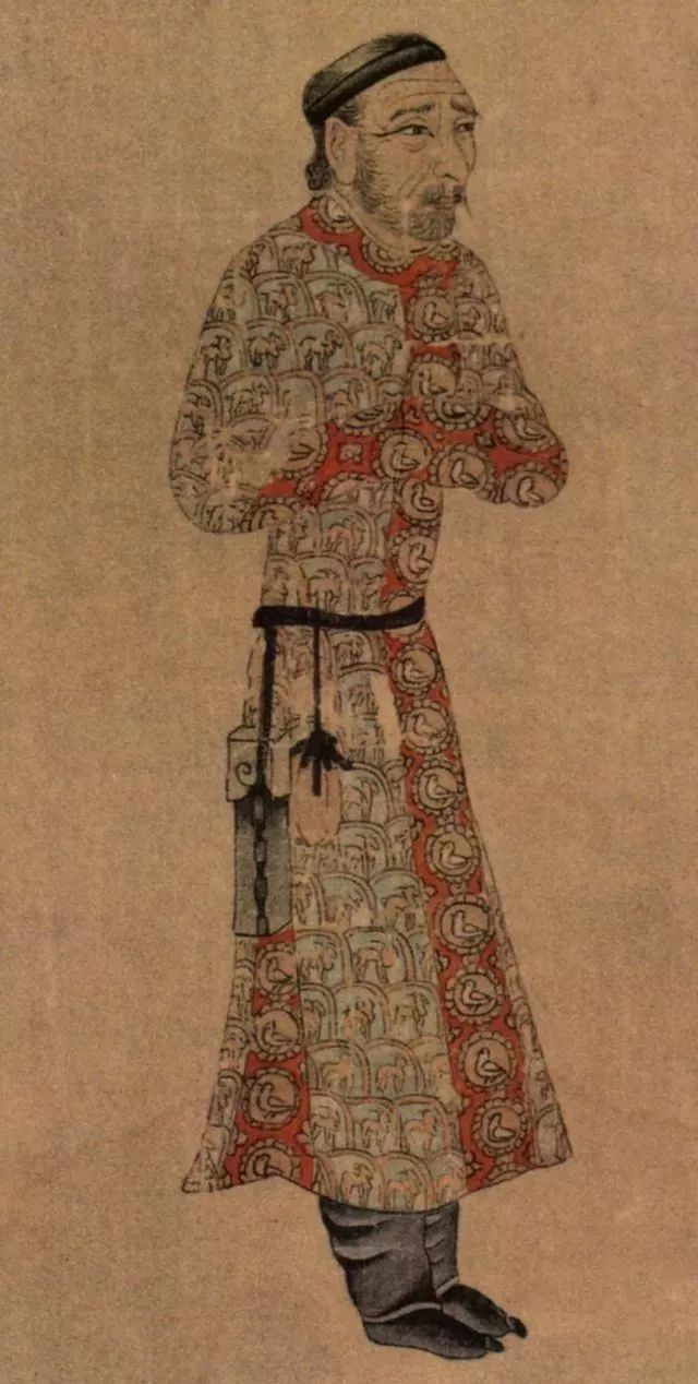 价值连城的中国十大传世名画之二:唐代阎立本《步辇图》大图